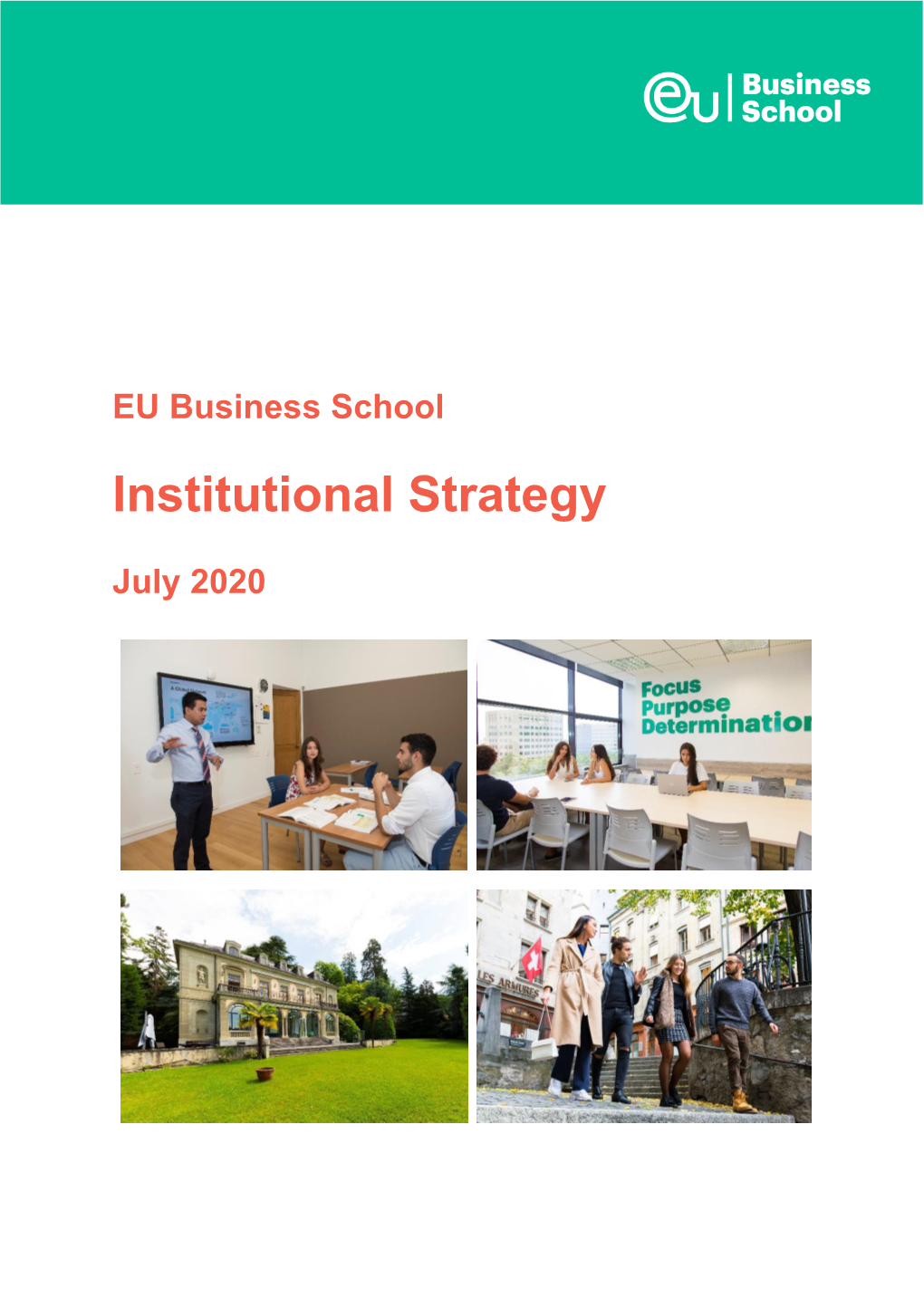 EU Business School Institutional Strategy 2020