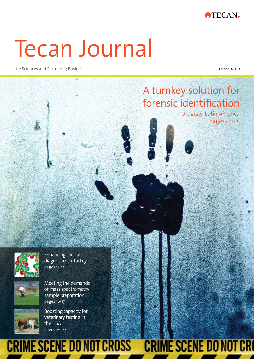 Tecan Journal Life Sciences and Partnering Business Edition 3/2013