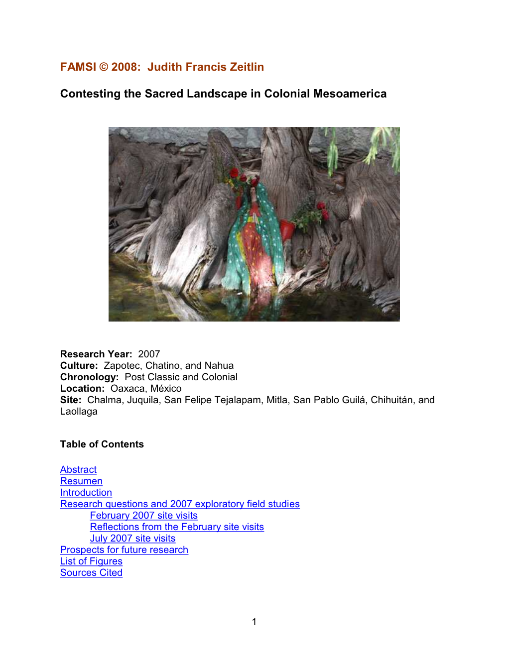 Changes and Continuities in Ritual Practice at Chechem Ha Cave, Belize