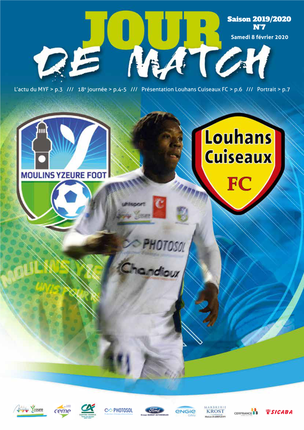 Saison SAISON2019/2020 19N°7 20 Samedi 8 Février 2020 N°1