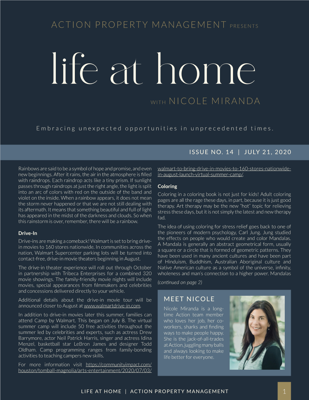 Action Property Management Presents with Nicole Miranda