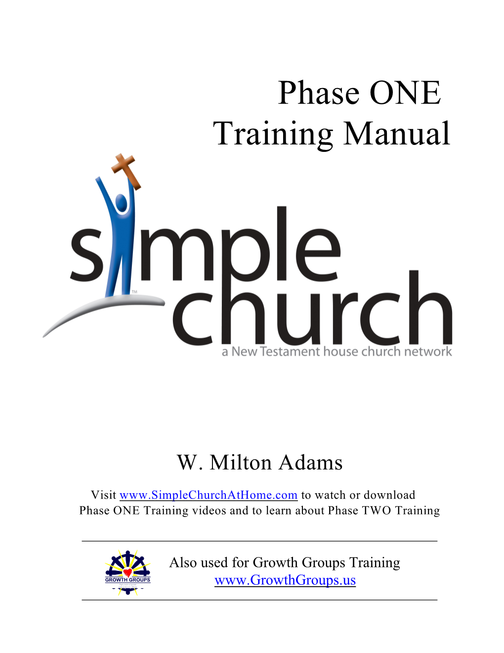 Phase ONE Training Manual
