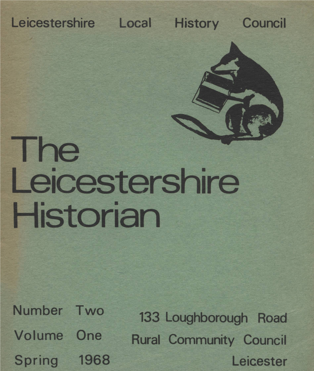 The Leicestershire Historian