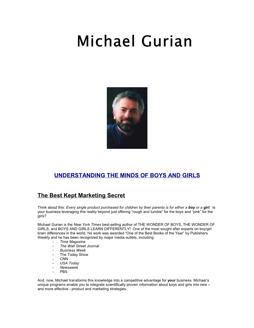 Michael Gurian