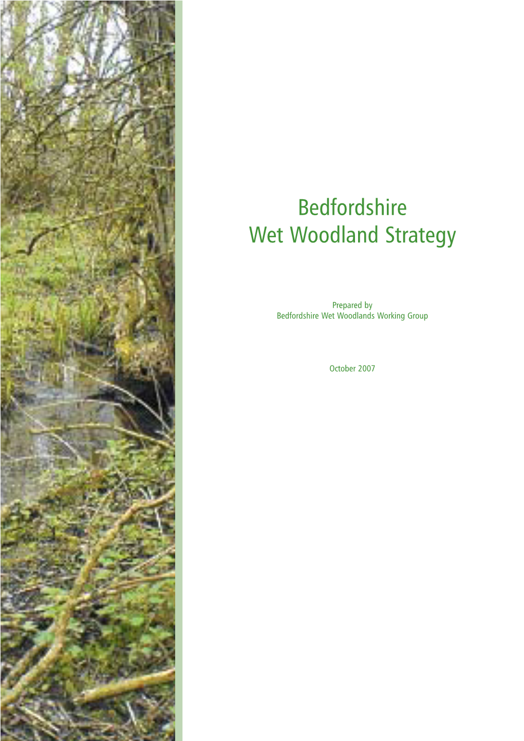 Bedfordshire Wet Woodland Strategy