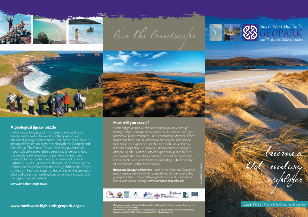 Cape Wrath: Moine, Eriboll, Durness & Balnakeil and Scottish Natural Heritage