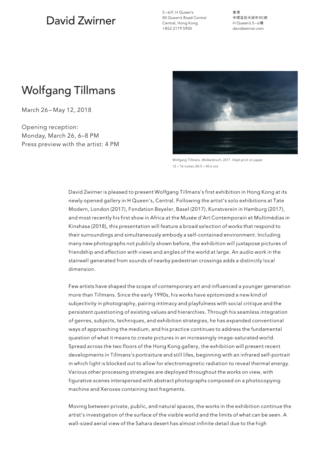 Wolfgang Tillmans