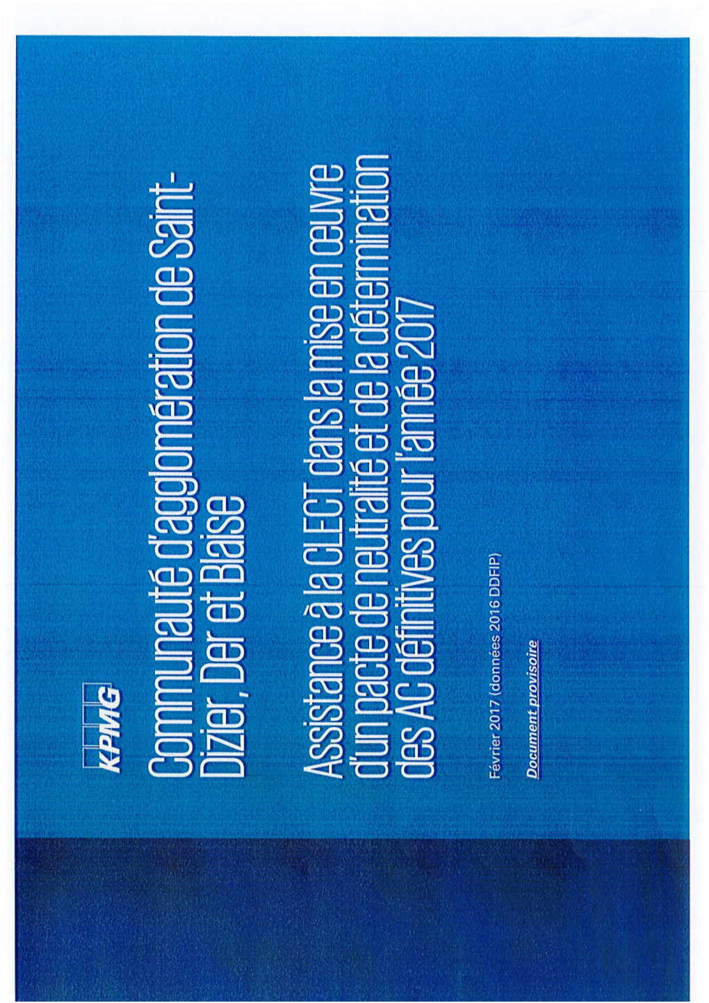 Extrait Du Registre Des Deliberations Du Conseil De La Communaute D’Agglomeration De Saint-Dizier, Der & Blaise