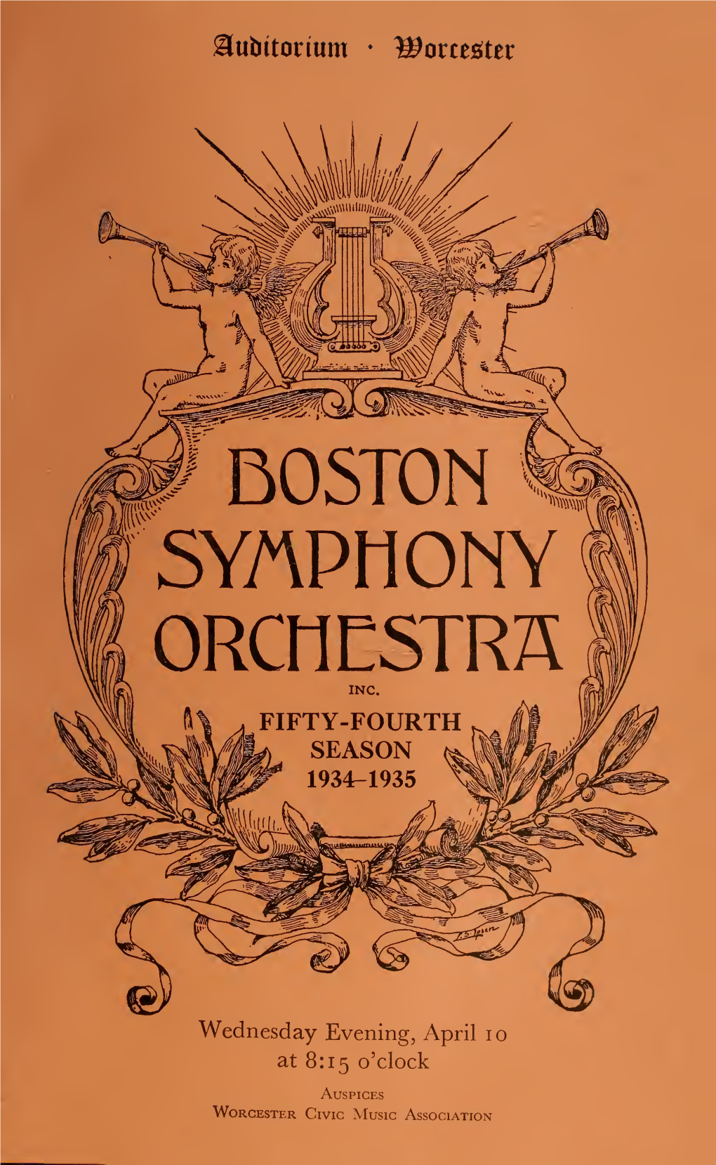 Boston Symphony Orchestra Concert Programs, Season 54,1934
