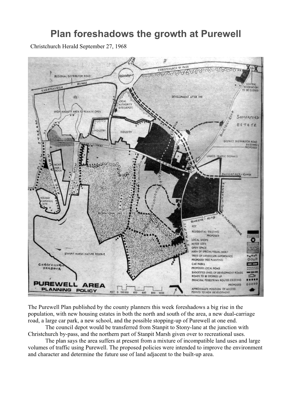 Purewell Development 1968