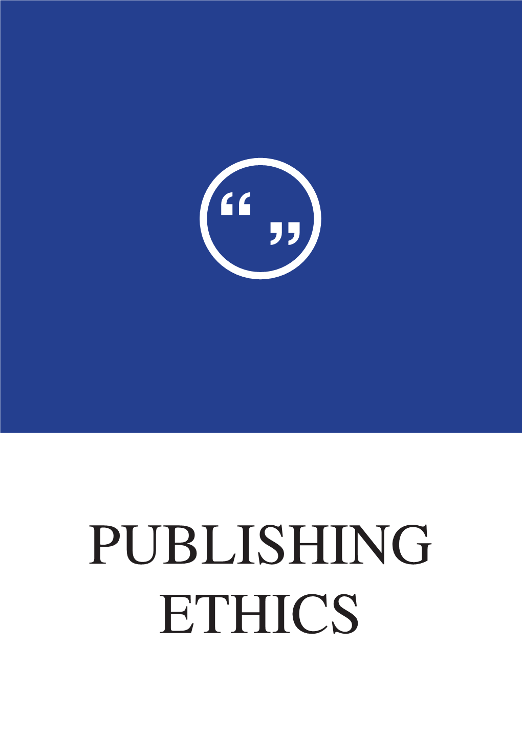 Final Publishing Ethics
