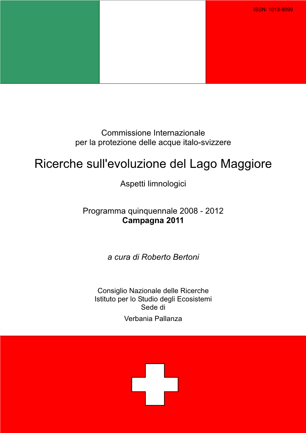 Ricerche Sull'evoluzione Del Lago Maggiore