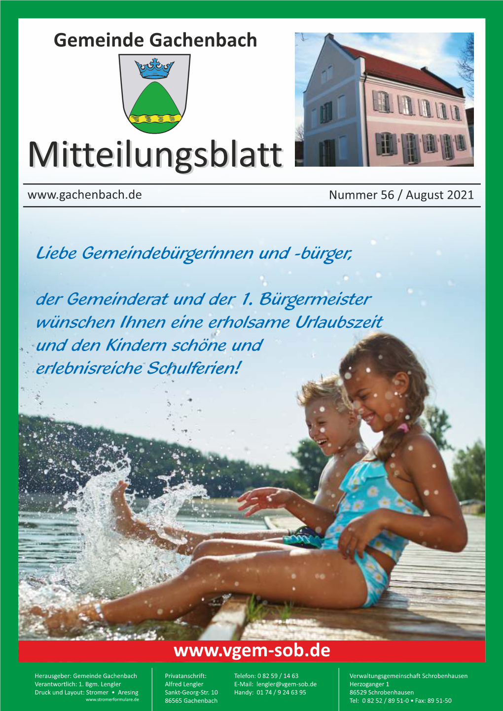 Mitteilungsblatt Gachenbach Nr. 56