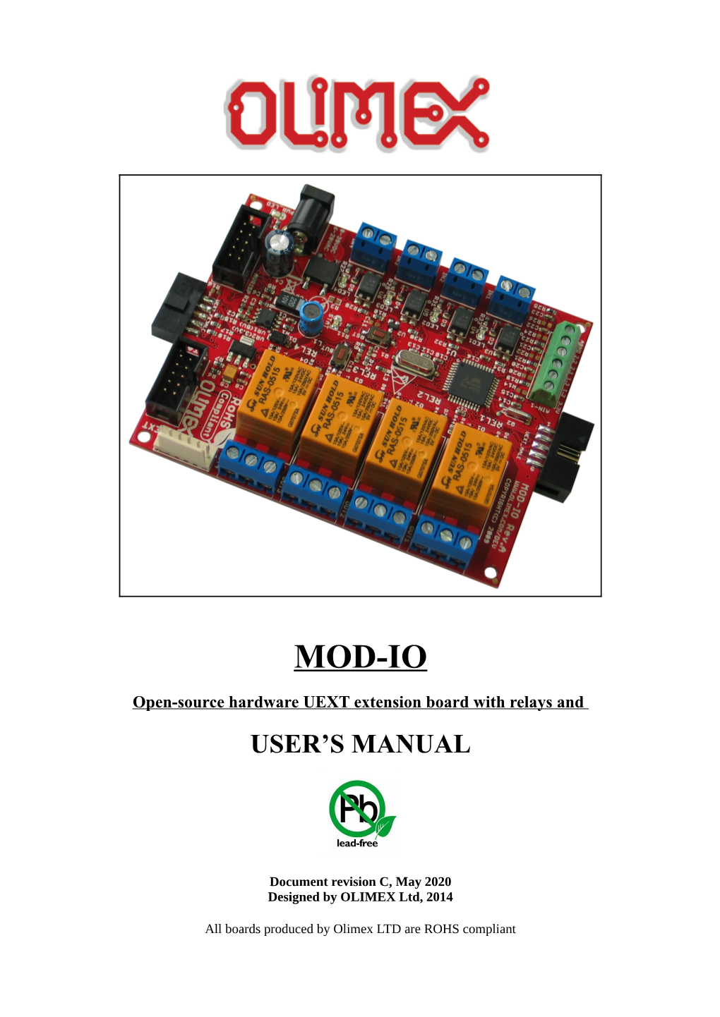 MOD-IO User's Manual