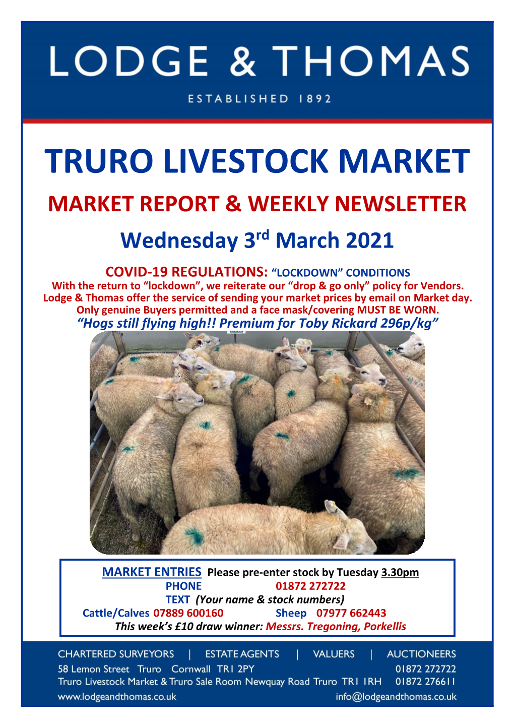 Truro Livestock Market