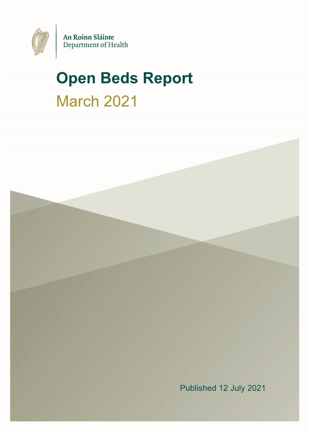 Open Beds Report March 2021