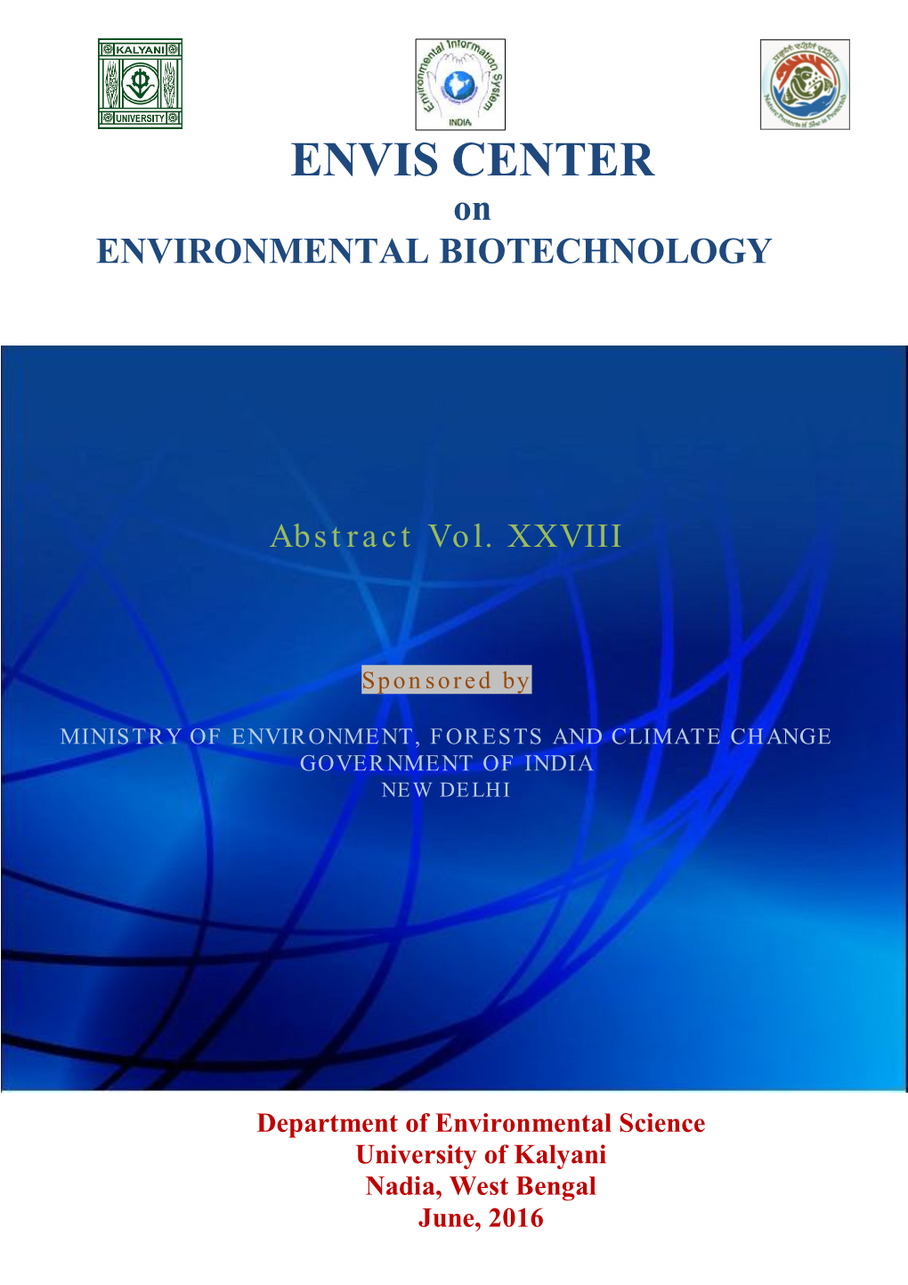 ENVIS CENTER on ENVIRONMENTAL BIOTECHNOLOGY