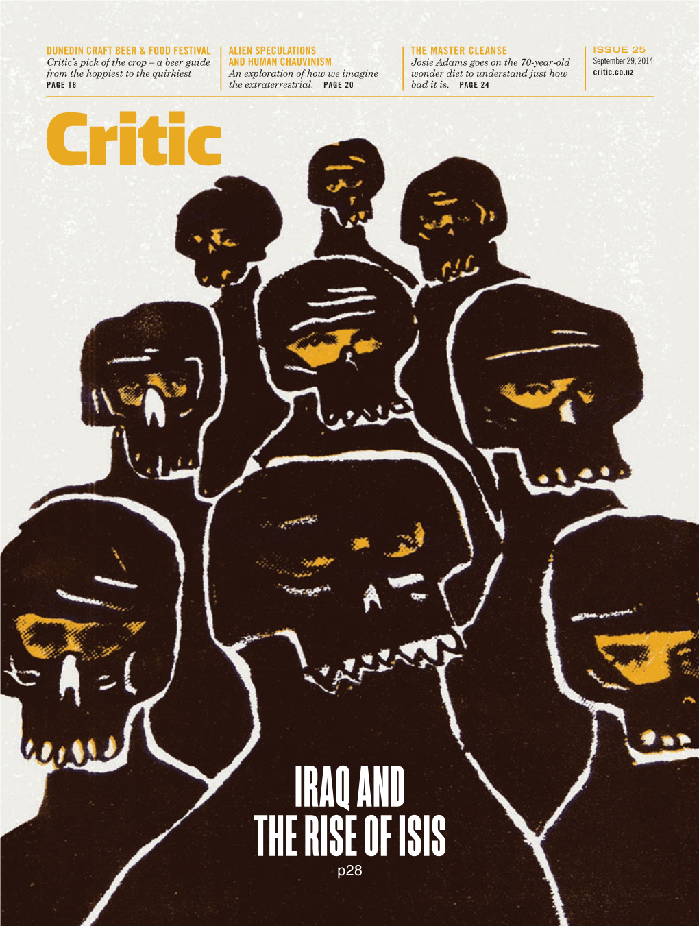 Iraq and the Rise of ISIS P28 Issue 25 September 29, 2014