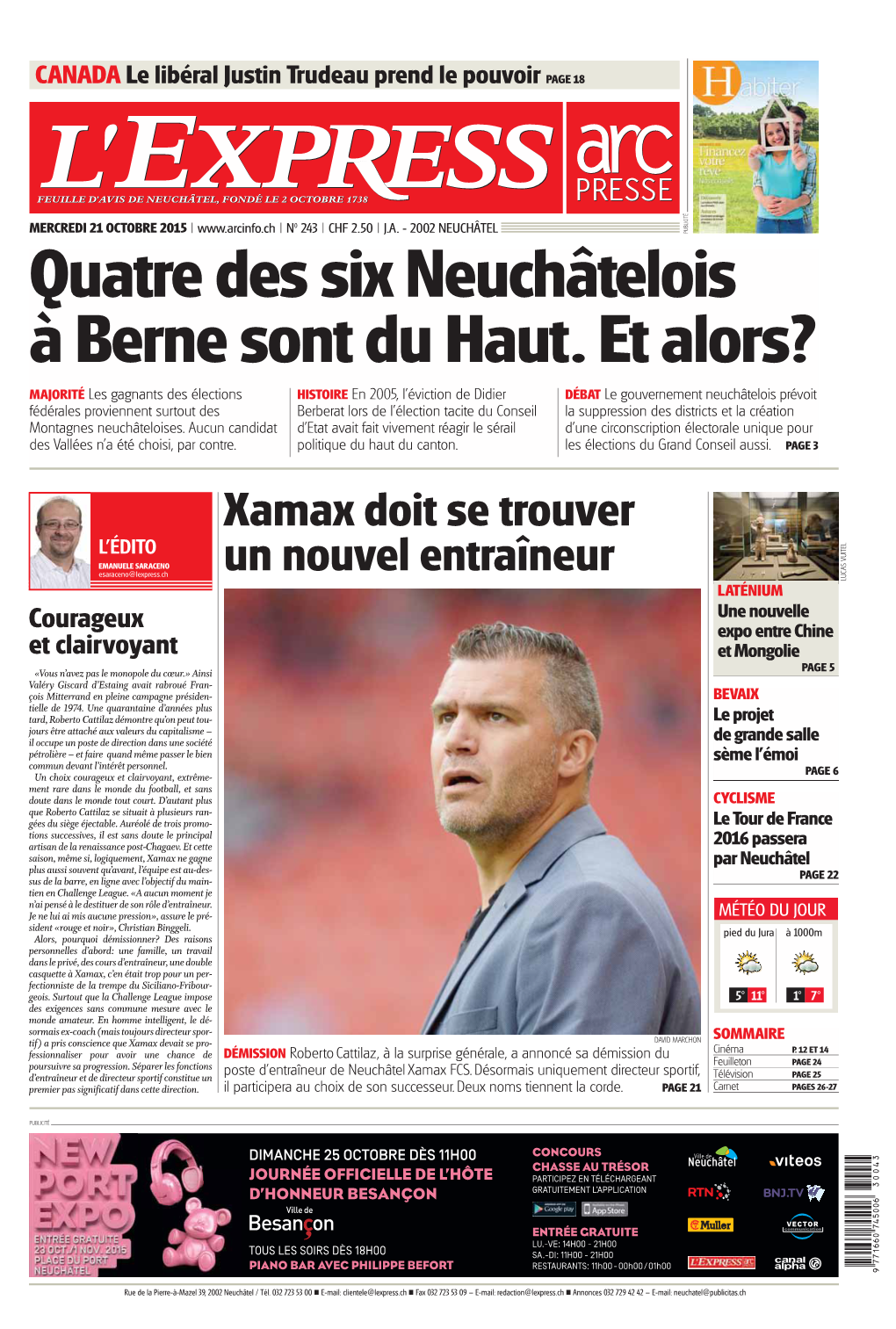 Xamax Doit Se Trouver Un Nouvel Entraîneur