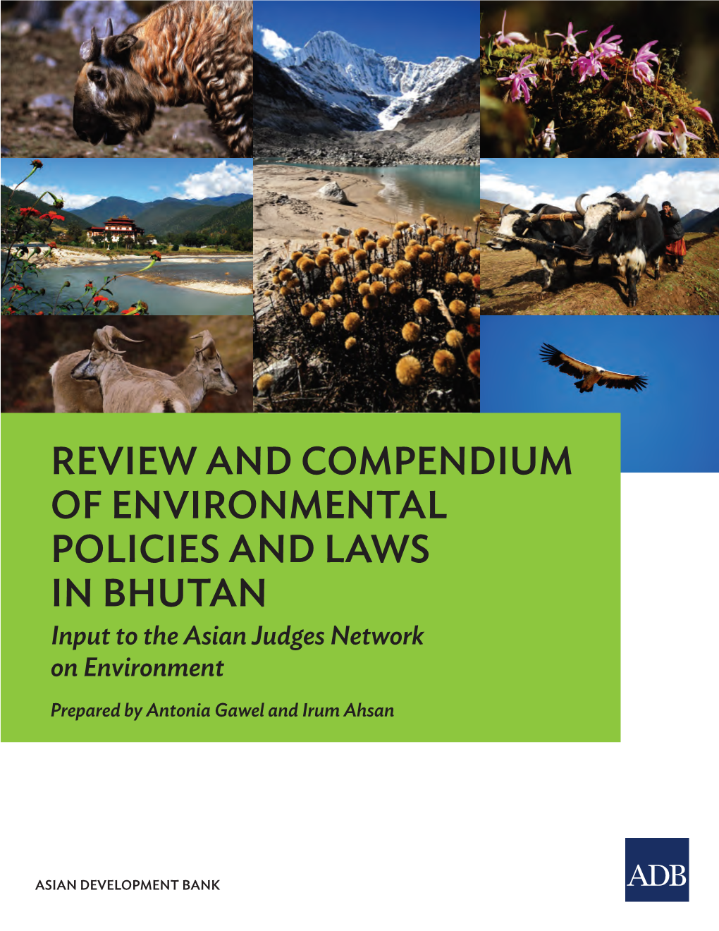 Review and Compendium of Environmental Policies and Laws In
