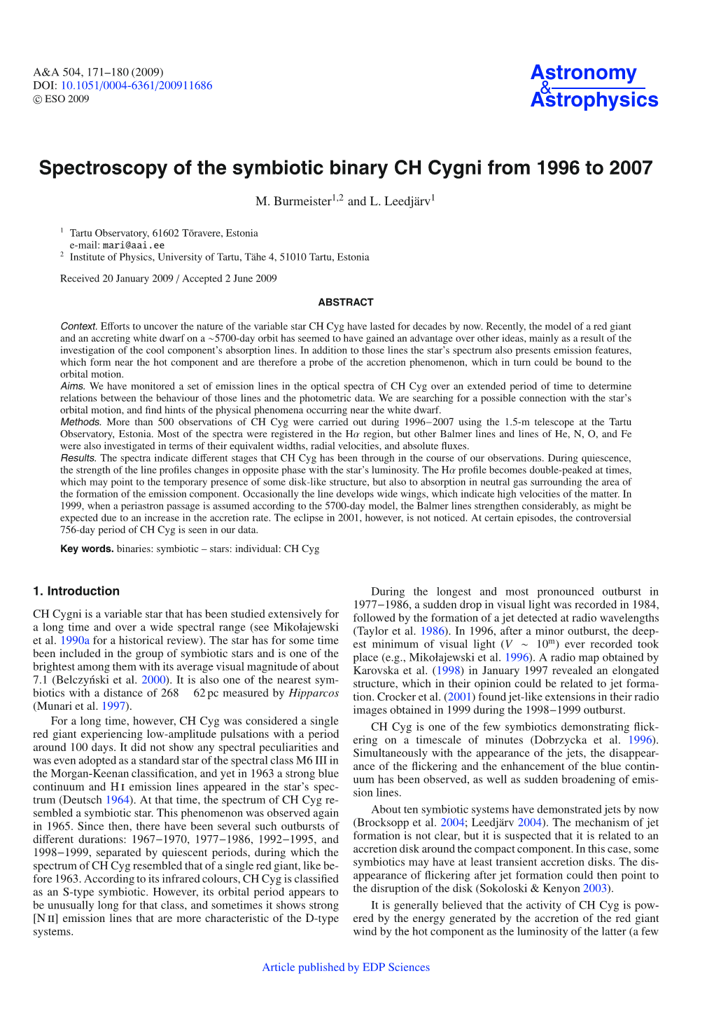 Spectroscopy of the Symbiotic Binary CH Cygni from 1996 to 2007