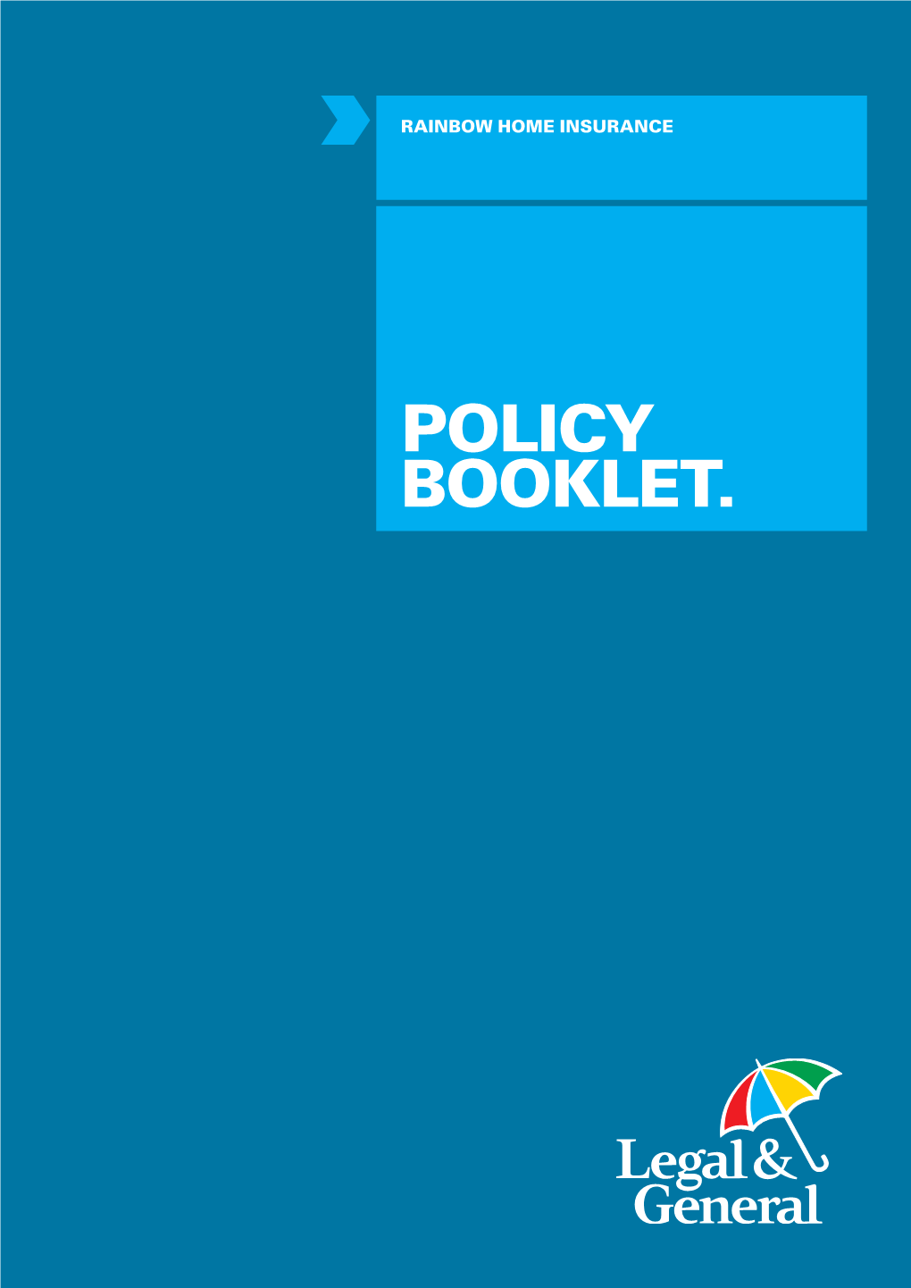 POLICY BOOKLET. Thank You for Choosing Us for Your Home Insurance