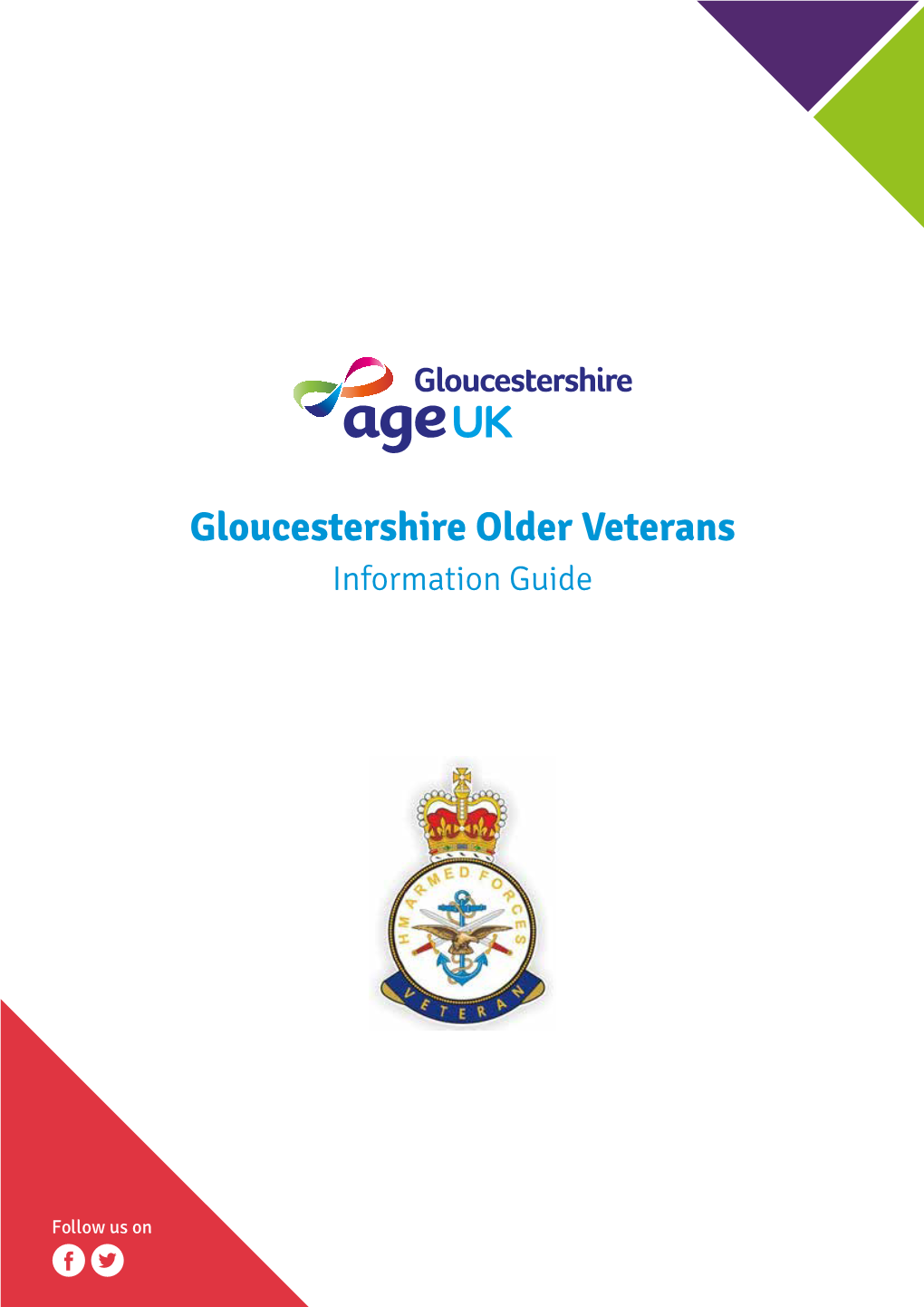 Gloucestershire Older Veterans Information Guide