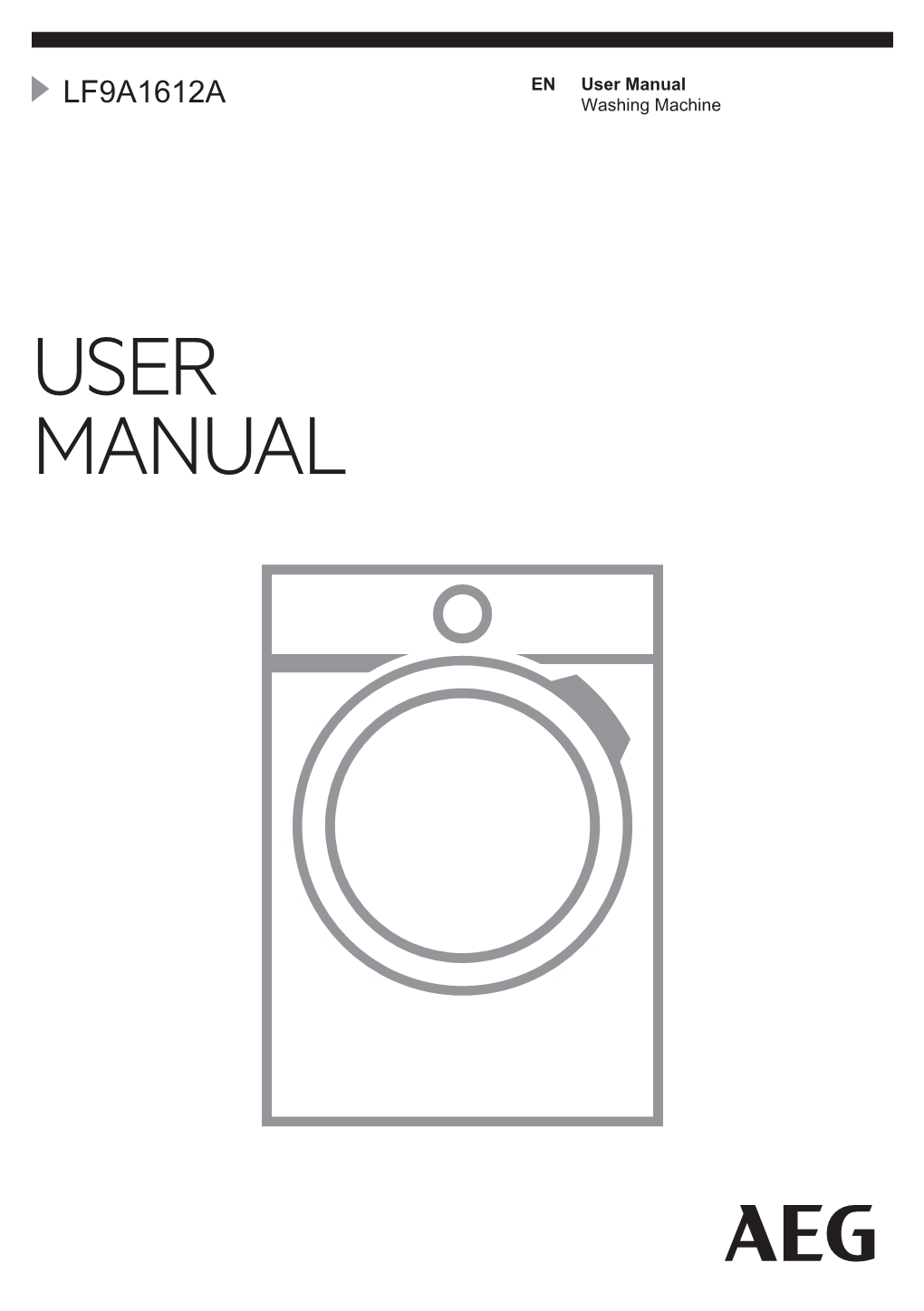 User Manual LF9A1612A Washing Machine