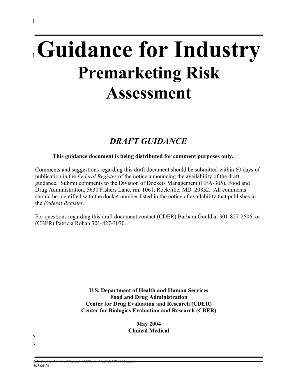 Guidance for Industry s2