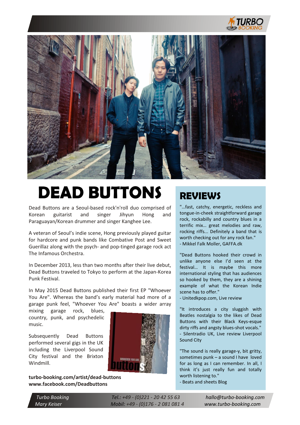 Dead Buttons Reviews