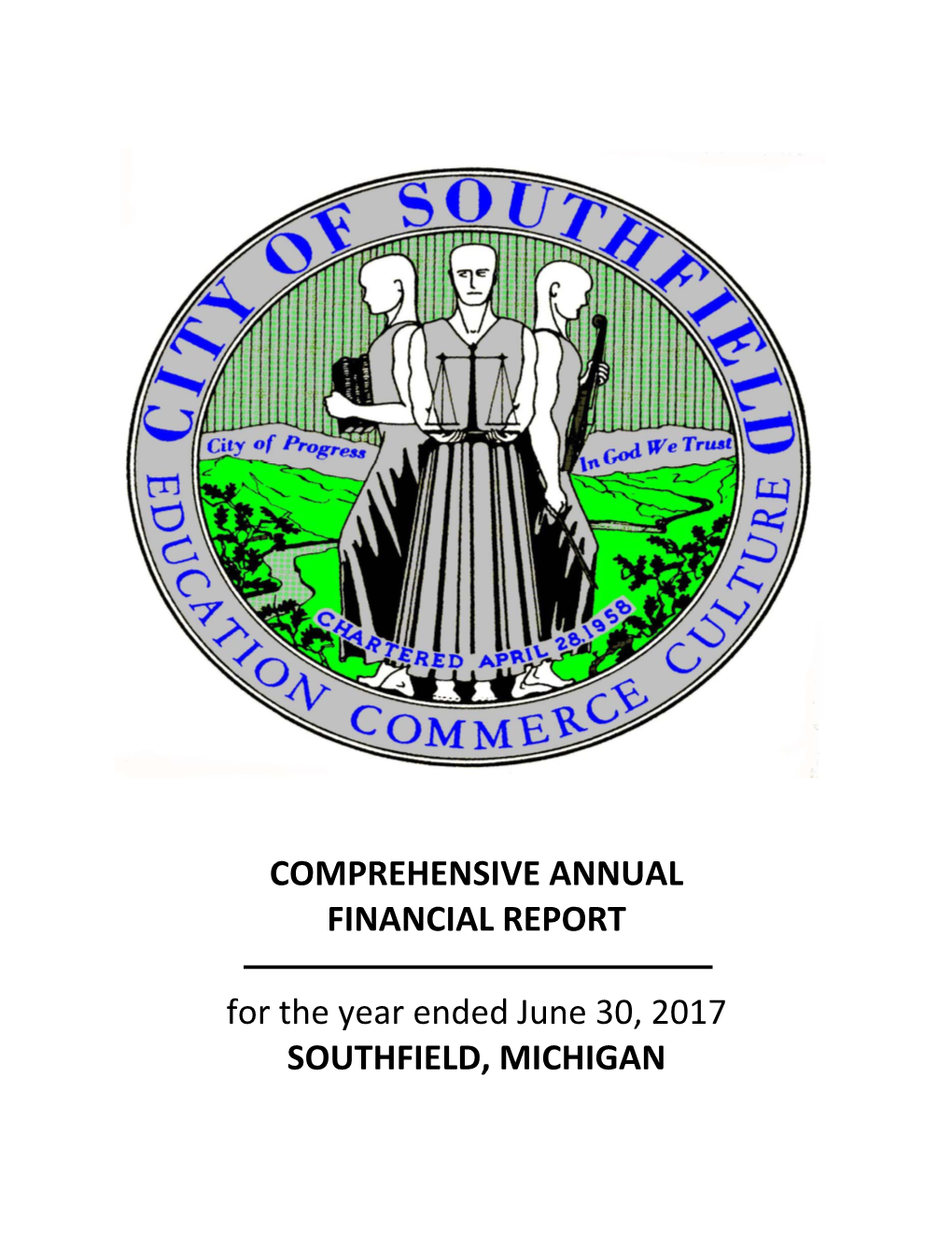 The 2016-2017 Comprehensive Annual Financial Report