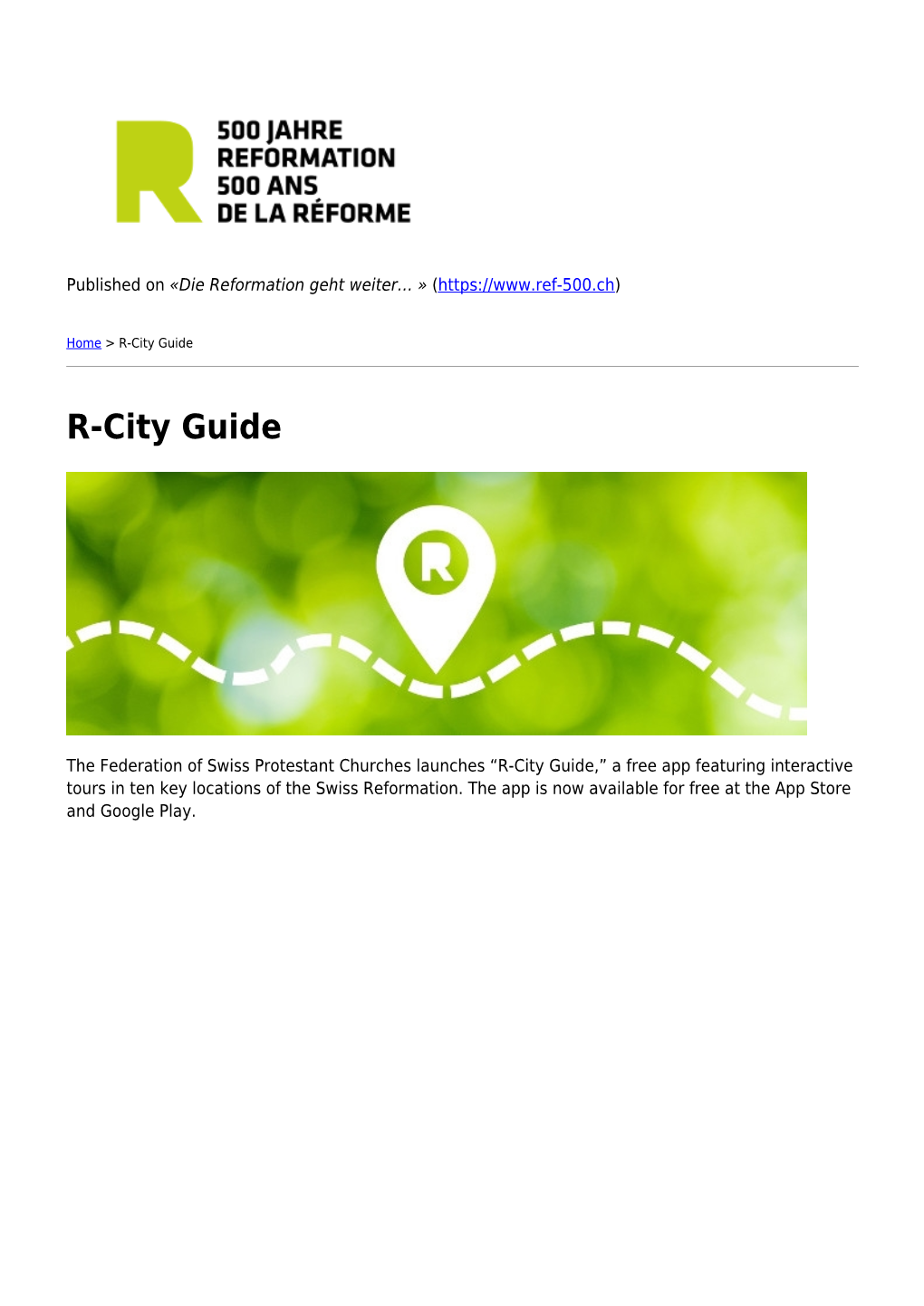 R-City Guide