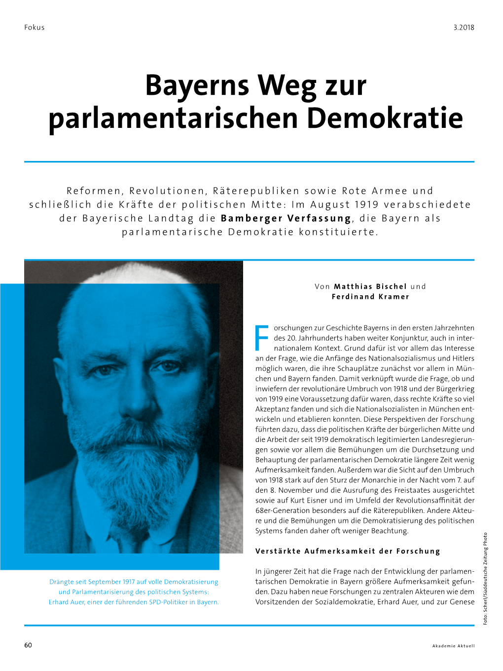 Bayerns Weg Zur Parlamentarischen Demokratie