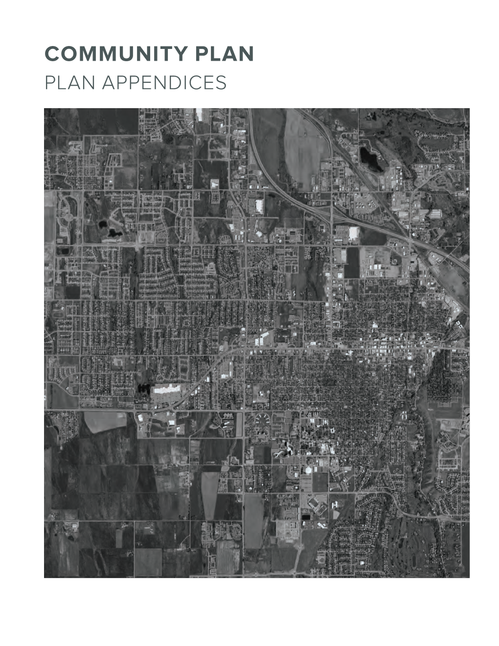 COMMUNITY PLAN PLAN APPENDICES This PAGE Intentionally LEFT BLANK