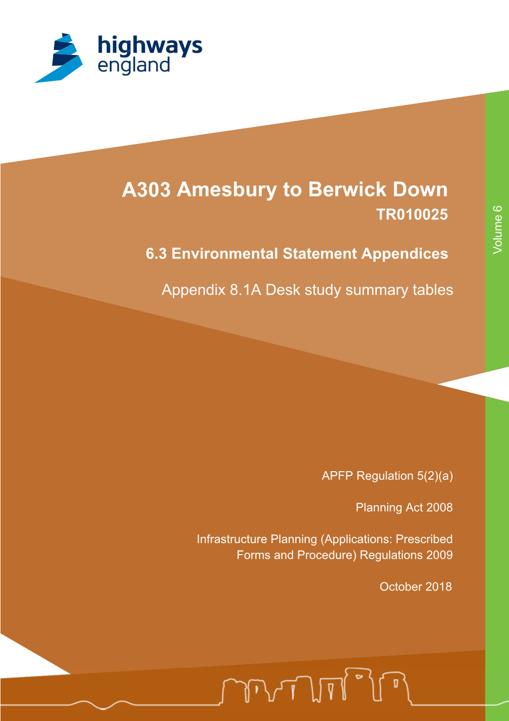 A303 Amesbury to Berwick Down TR010025