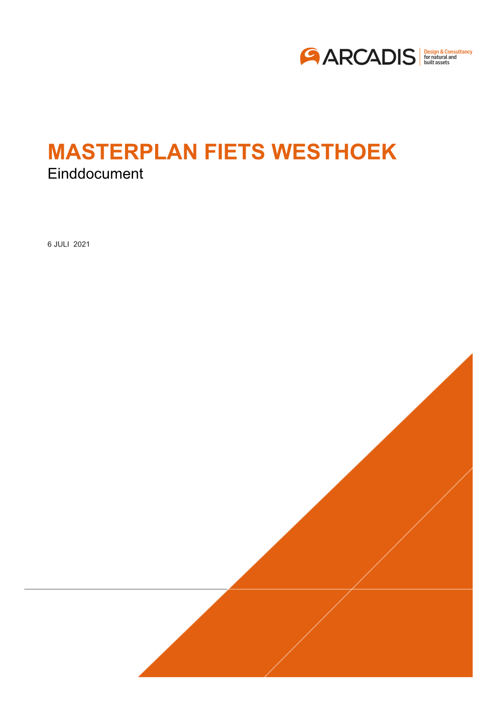 MASTERPLAN FIETS WESTHOEK Einddocument