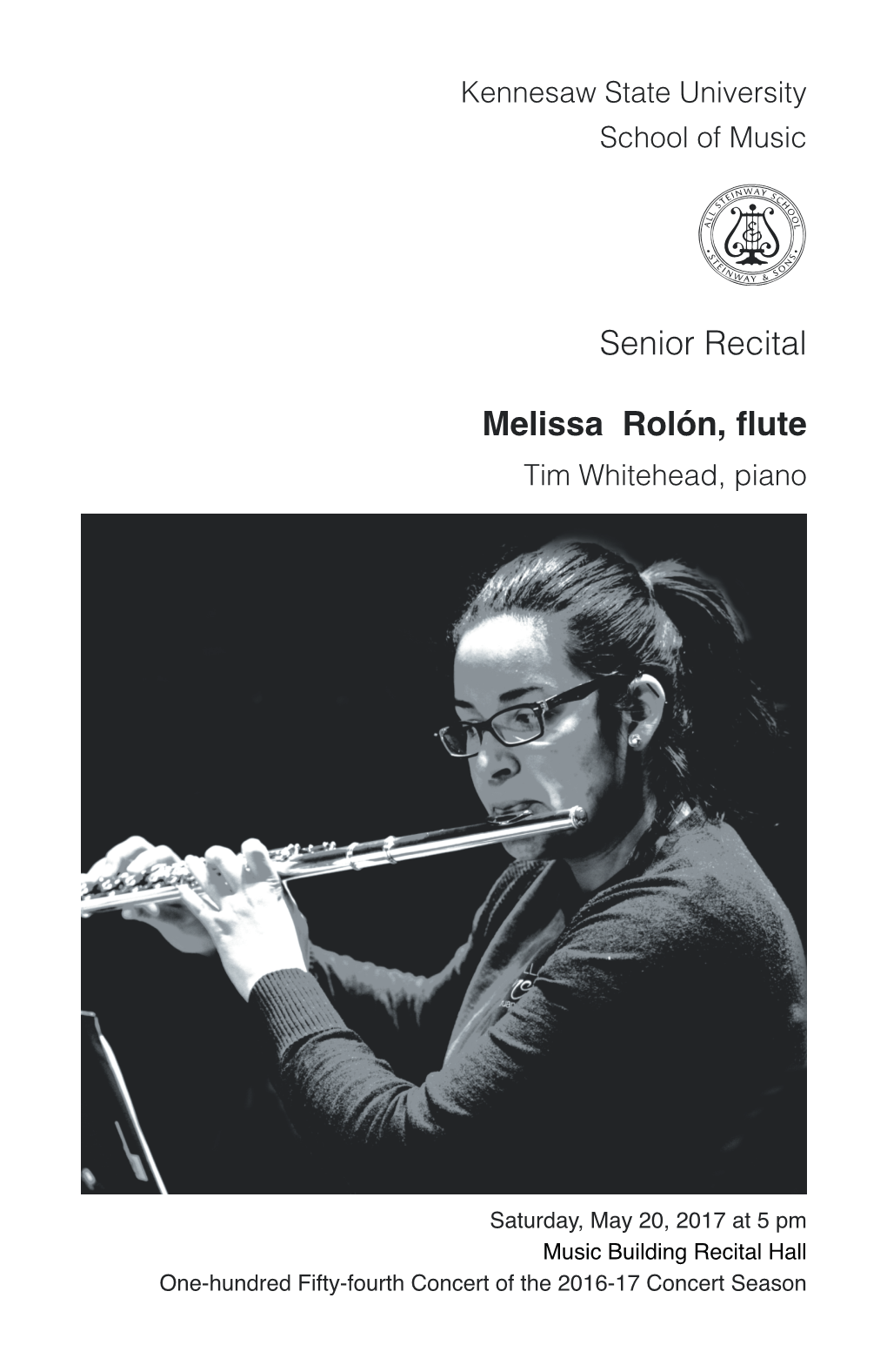Senior Recital: Melissa Rolón, Flute