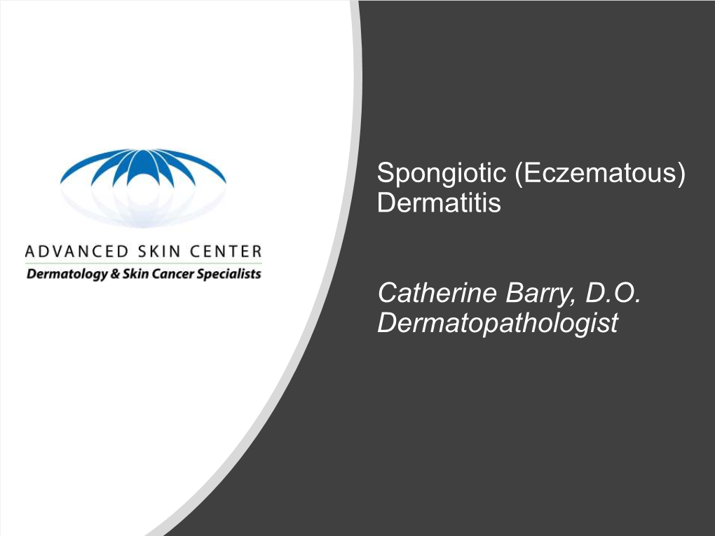 Atopic Dermatitis (Eczema)