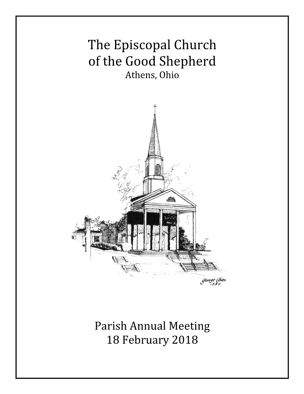 The Episcopal Church of the Good Shepherd Athens, Ohio