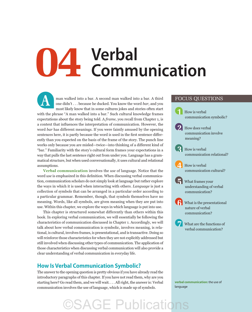 04 Verbal Communication