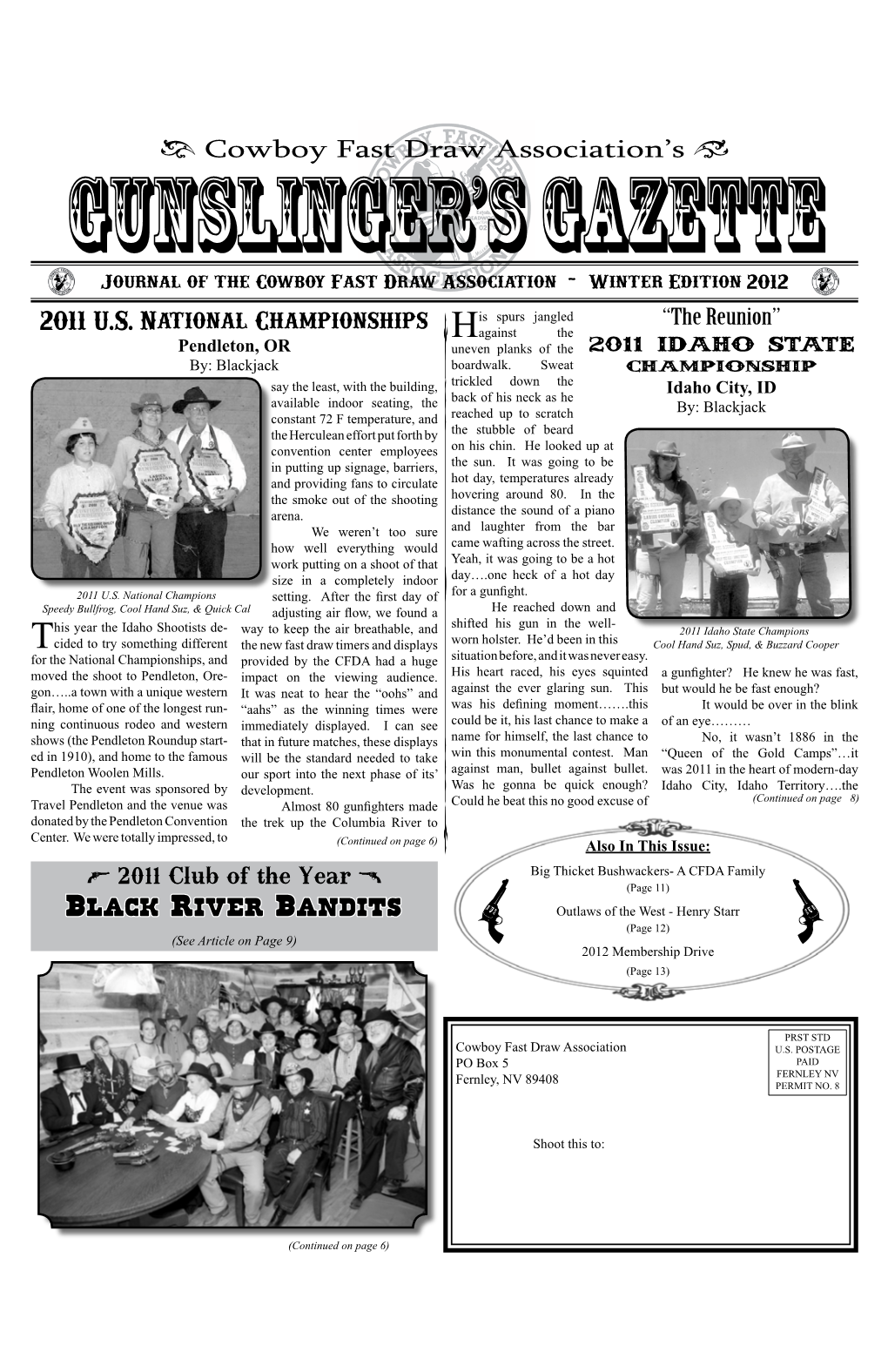 Black River Bandits 2011 U.S. National Championships