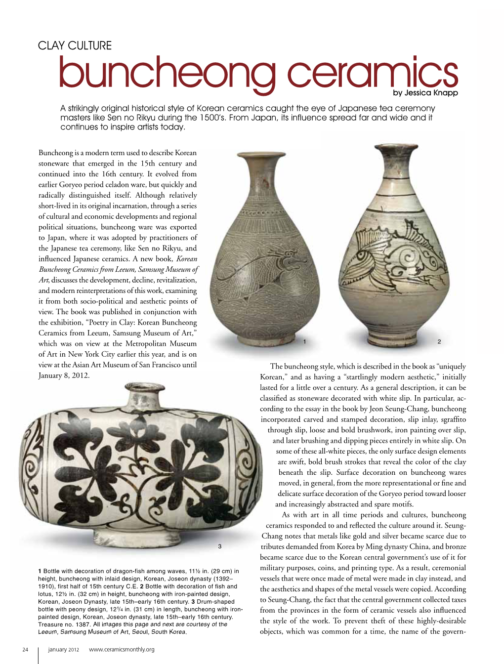 Buncheong Ceramics