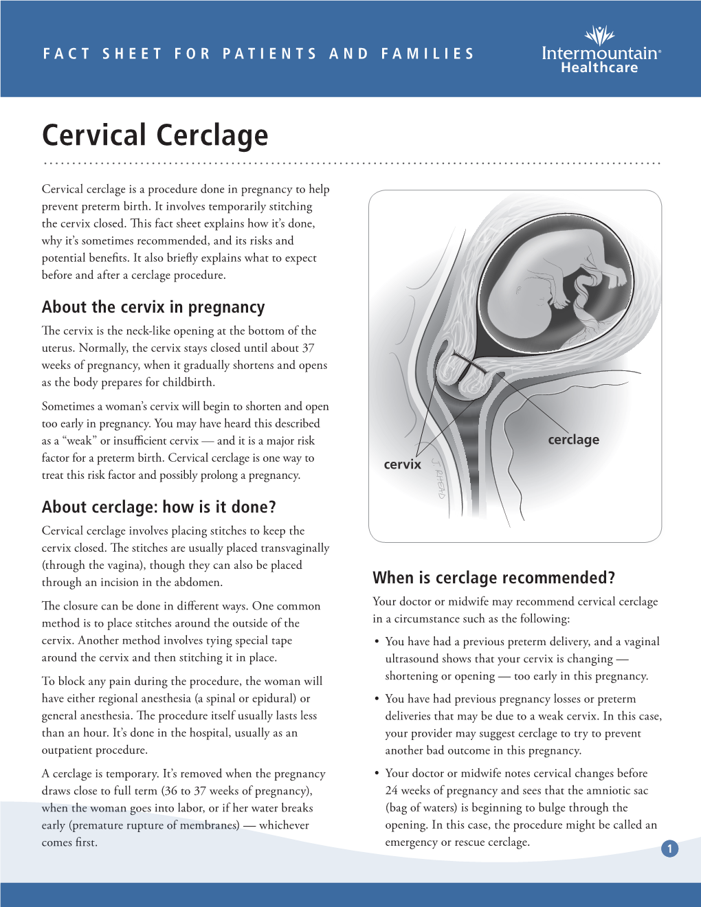 Cervical Cerclage