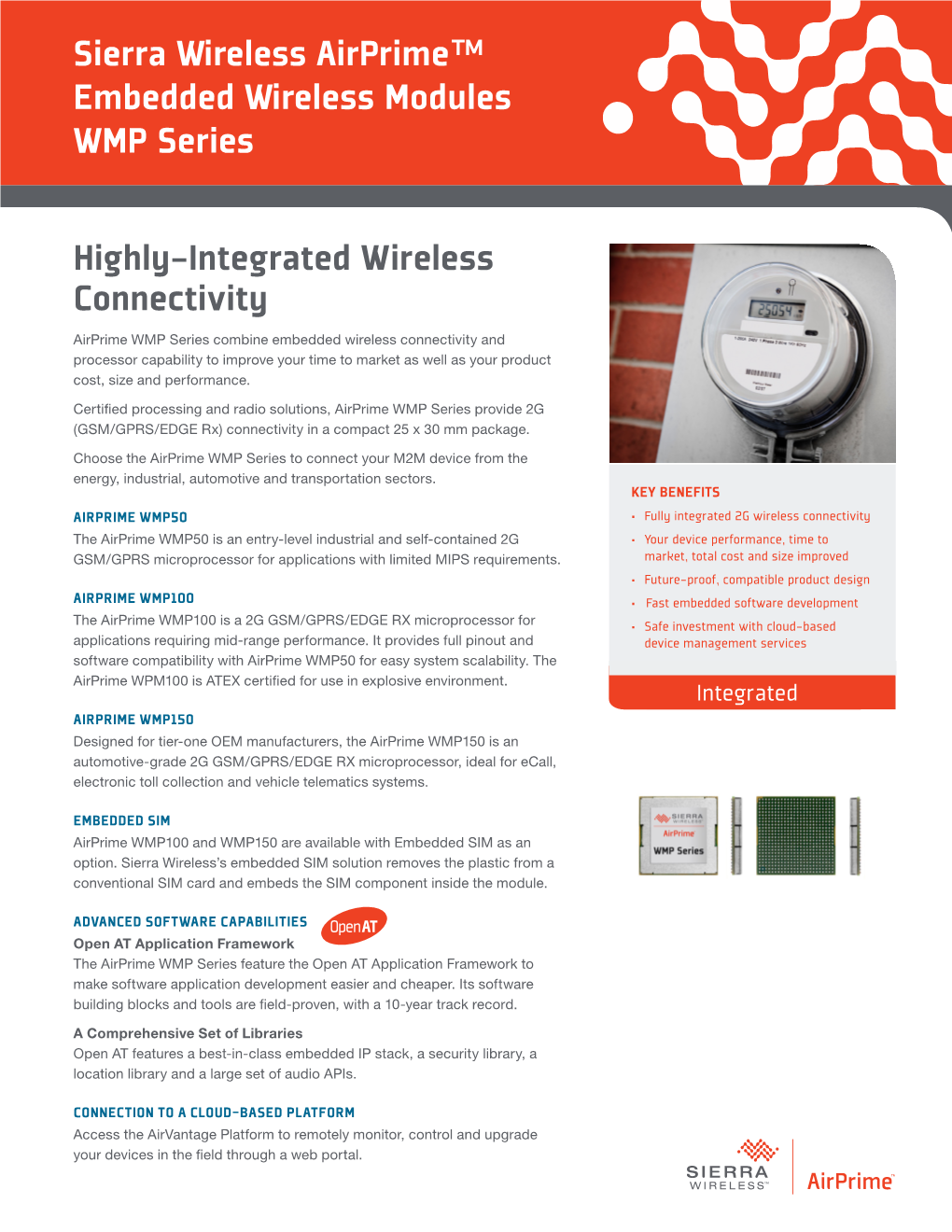 Highly-Integrated Wireless Connectivity Sierra Wireless