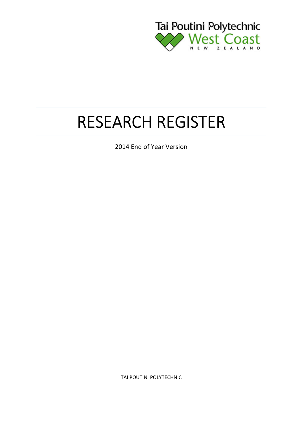 Research Register