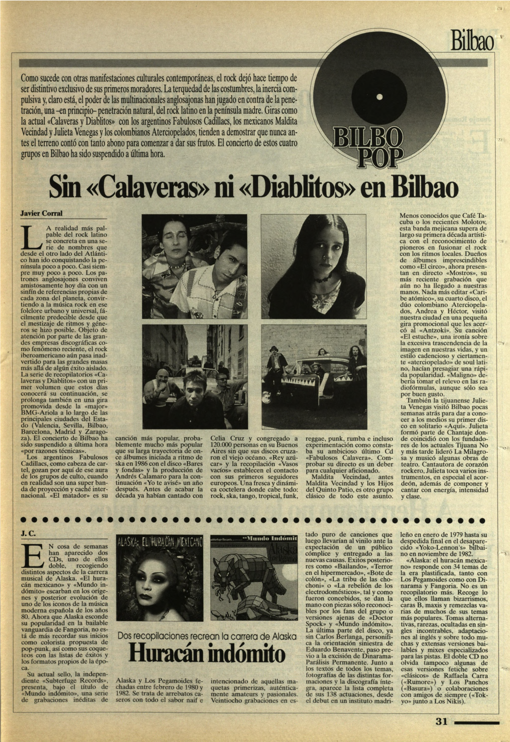 Sin «Calaveras» Ni «Diablitos» En Bilbao