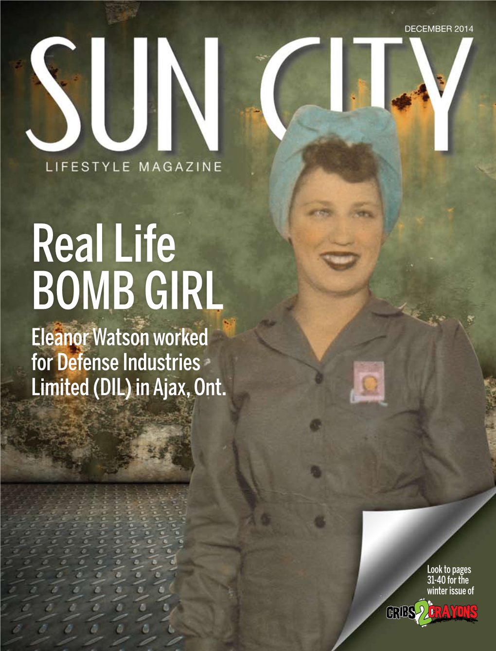 Real Life BOMB GIRL Eleanor Watson Worked for Defense Industries Limited (DIL) in Ajax, Ont