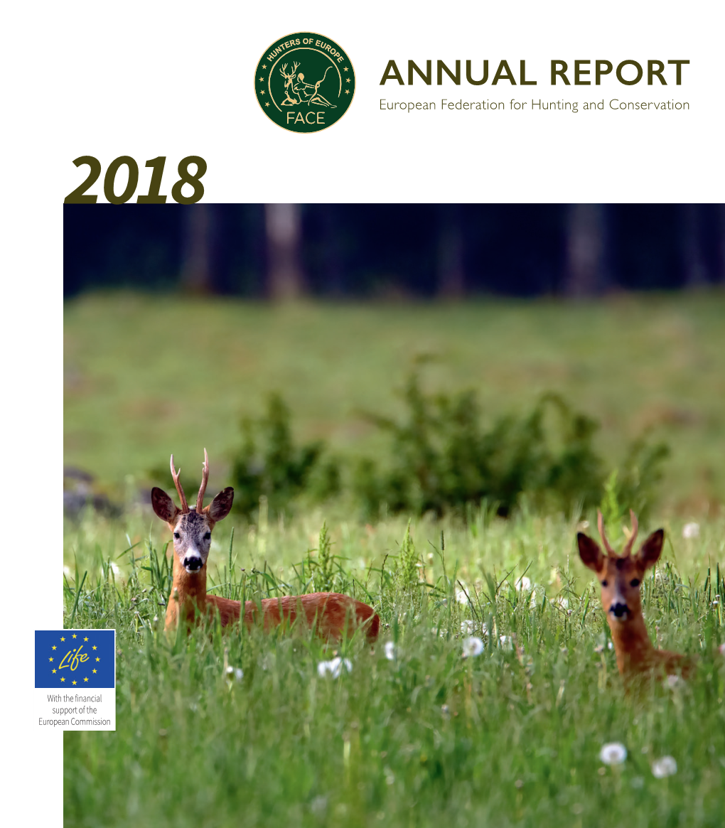 ANNUAL REPORT European Federation for Hunting and Conservation 2018
