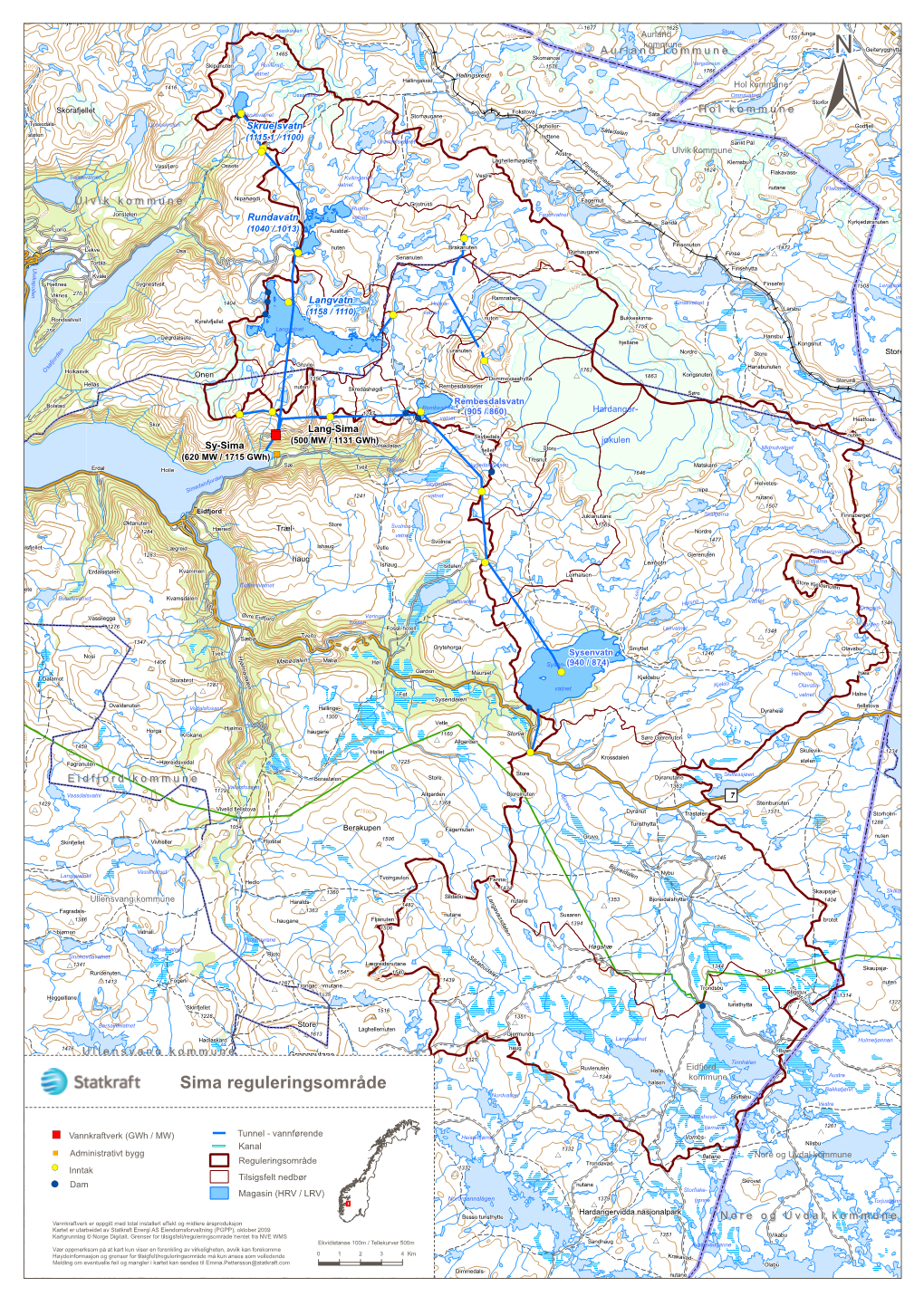 Sima Reguleringsområde