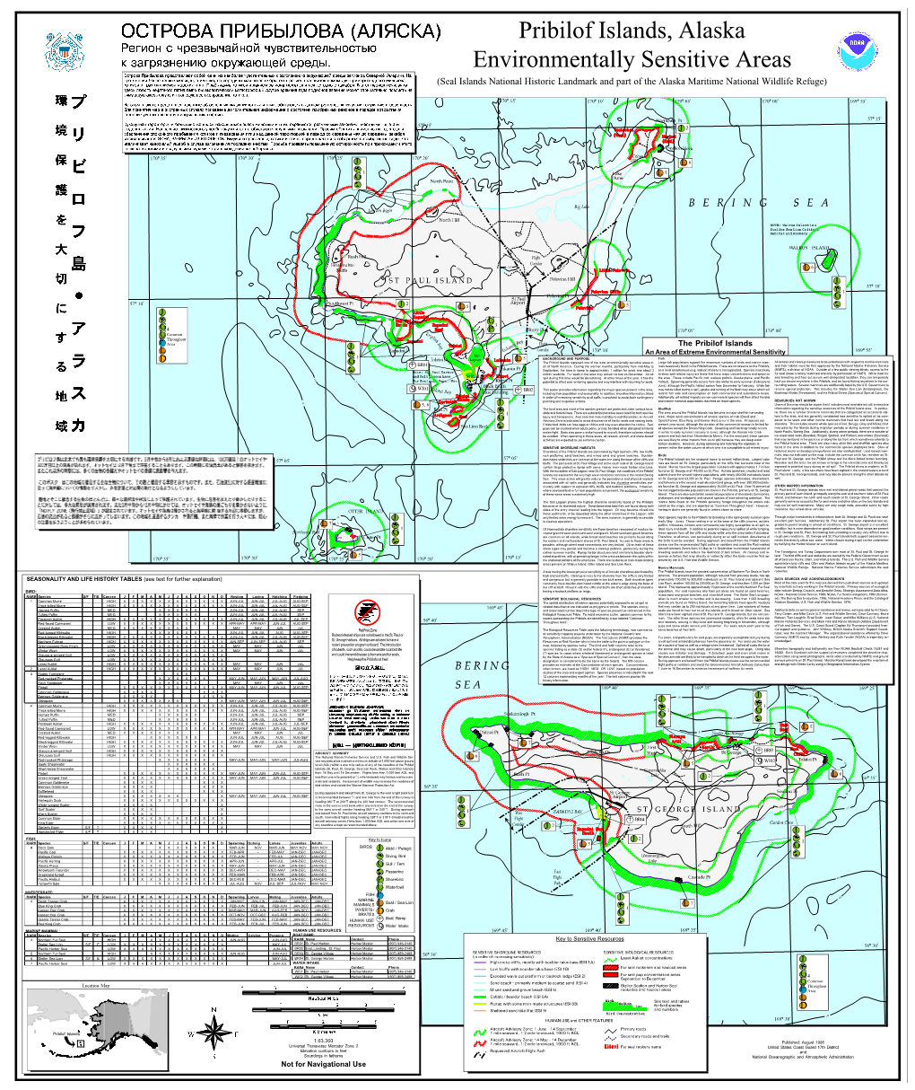 Pribilof Islands, Alaska Environmentally Sensitive Areas (Seal Islands National Historic Landmark and Part of the Alaska Maritime National Wildlife Refuge)